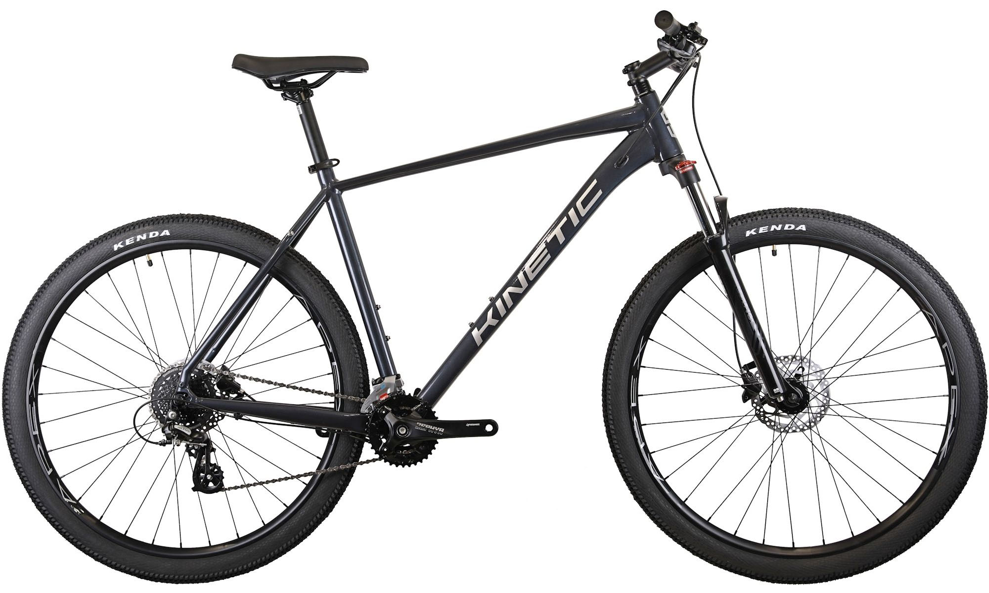 Велосипед Kinetic CRYSTAL 29", розмір M, рама 18", рік 2026, Темно-сірий 